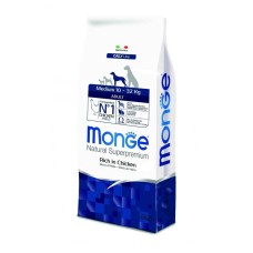 Չոր կեր շների համար «Monge Medium Adult» 1կգ
