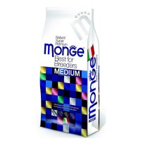 Չոր կեր շների համար «Monge Medium Adult» 