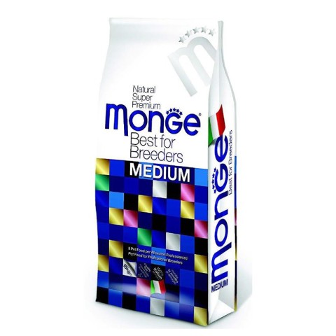 Չոր կեր շների համար «Monge Medium Adult» 