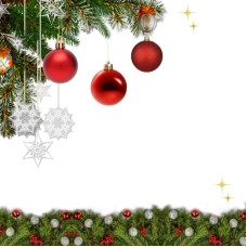 Տոնածառի խաղալիքներ N10 կարմիր