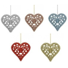 Ամանորյա զարդարանք սրտիկ 