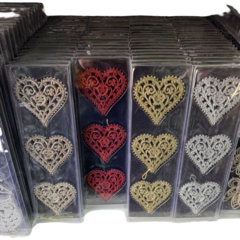 Ամանորյա զարդարանք սրտիկ 