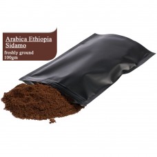 Coffee Arabica Sidamo Ethiopia ground 100g
