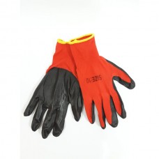 Gloves rubberized