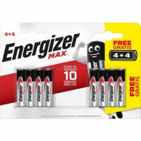 Battery Energizer AA, 1.5v 4+4 pcs