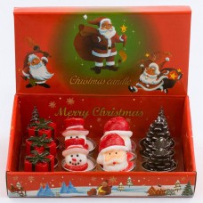 Ամանորյա մոմ «Նվեր, կոն» 12 հատ