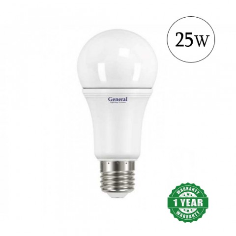 Լամպ լուսադիոդային (LED) A60 25W E27 General