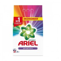 Լվացքի փոշի Ariel 5կգ․ ավտոմատ, գունավոր լվացքի համար