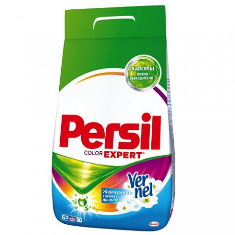 Լվացքի փոշի Persil 6կգ․ ավտոմատ, գունավոր լվացքի համար