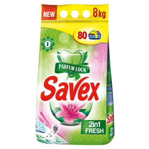 Լվացքի փոշի Savex 8կգ․ ավտոմատ