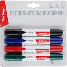 Whiteboard marker Berlingo 4 colors