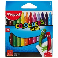 Յուղամատիտներ Maped, 24 գույն