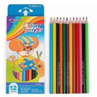 Գունավոր մատիտներ Yalong 005, 12 գույն