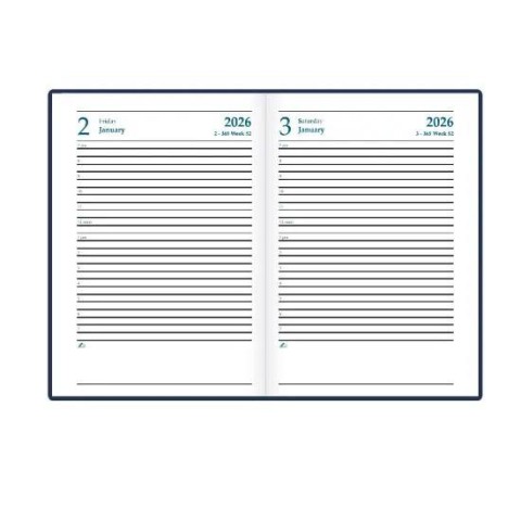 Օրատետր А5 թվագրված տողանի