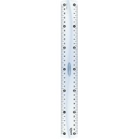 Plastic ruler 30sm with holder