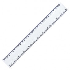 Plastic ruler 30sm
