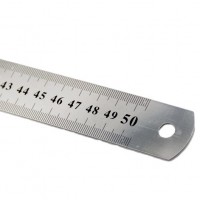 Metal ruler 50sm