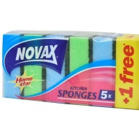 Dishwashing sponge Novax x5+1