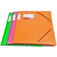 Folder with elastic bands A4