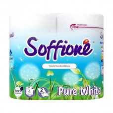 Toilet paper Soffione 2 ply 4 pcs. 
